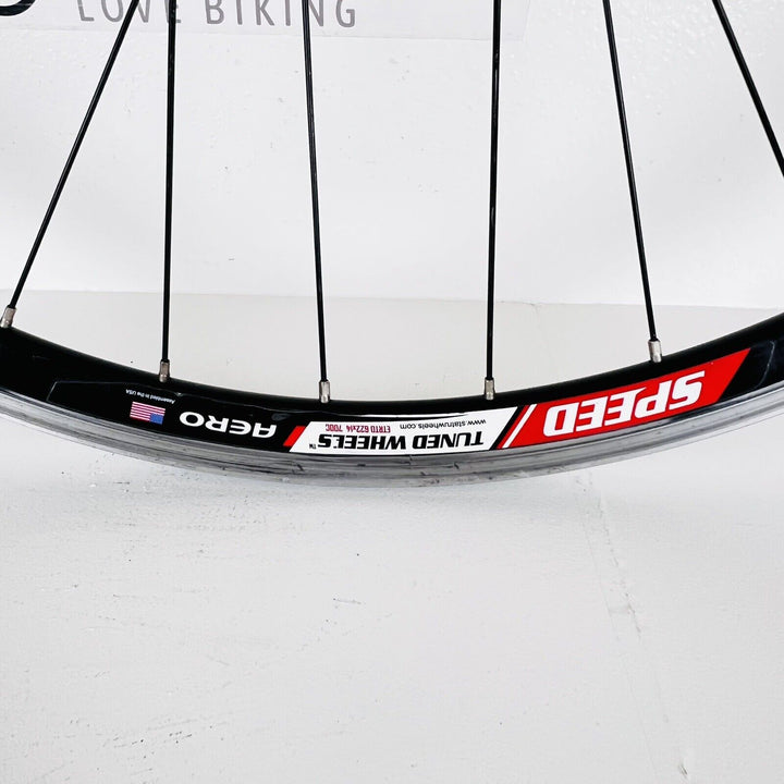 Speed Tuned Wheels Aero Shimano FH-2200 Hub Rear Wheel 700c Rim Brake 10s 1090g