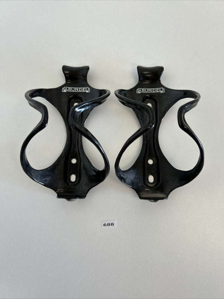 (2) Arundel Mandible Carbon Water Bottle Cages