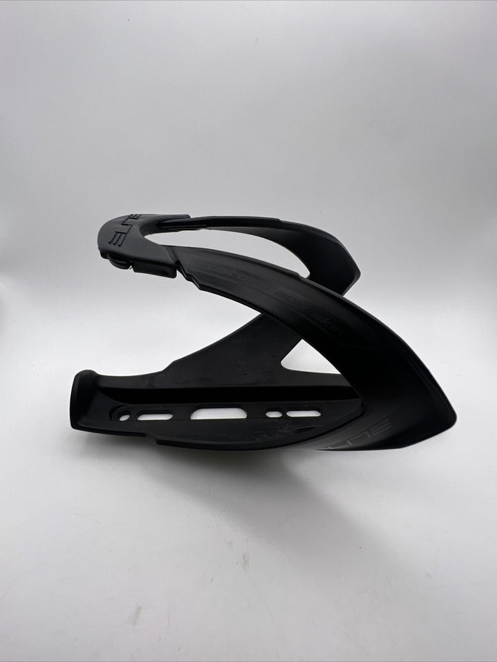 Elite Custom Race Skin Bicycle Water Bottle Cage - Black