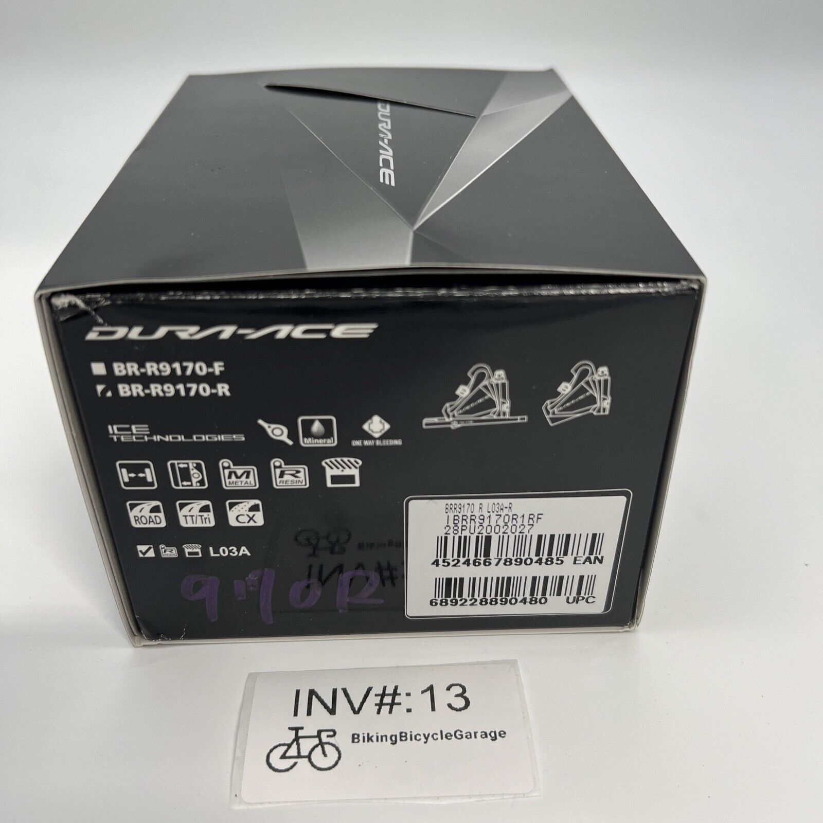 Shimano Dura Ace BR-R9170 Rear Flat-Mount Disc Brake Caliper with