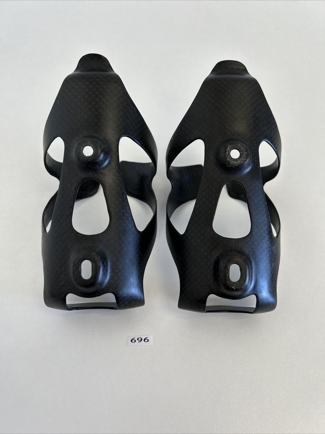 (2) Black Burn Carbon Water Bottle Cage