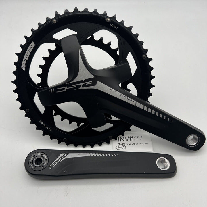 New FSA Omega Adventure Megaexo 48/32T, 170mm Crankset Road