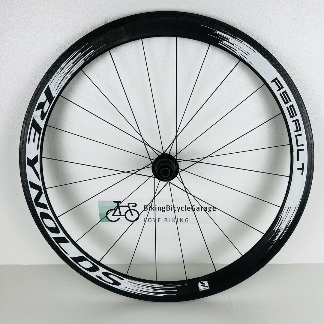 Reynolds Assault Carbon Aero Wheelset Shimano/Sram 10 Speed Clinchers 700c 1540g