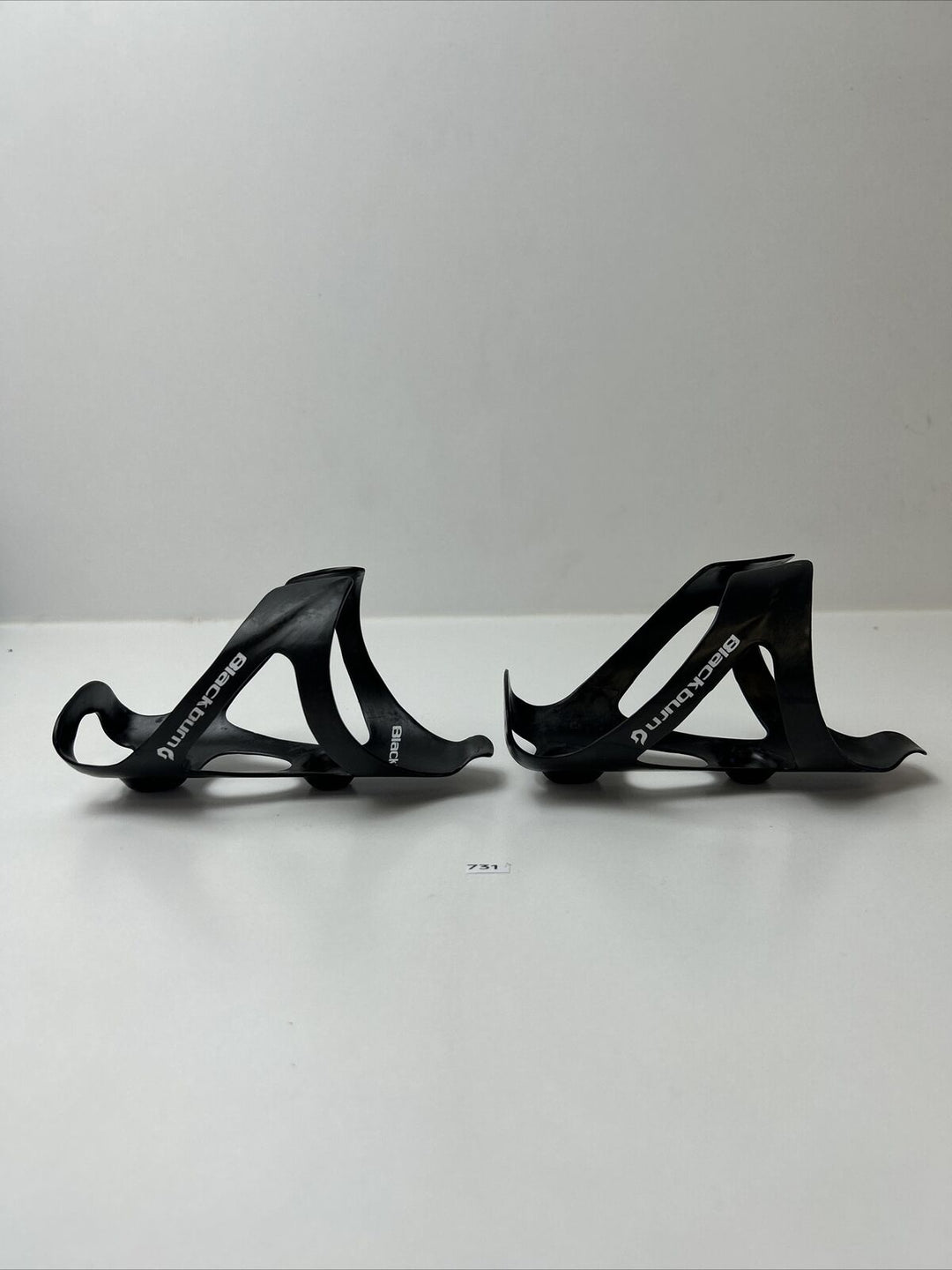 (2) Black Burn Carbon Water Bottle Cage