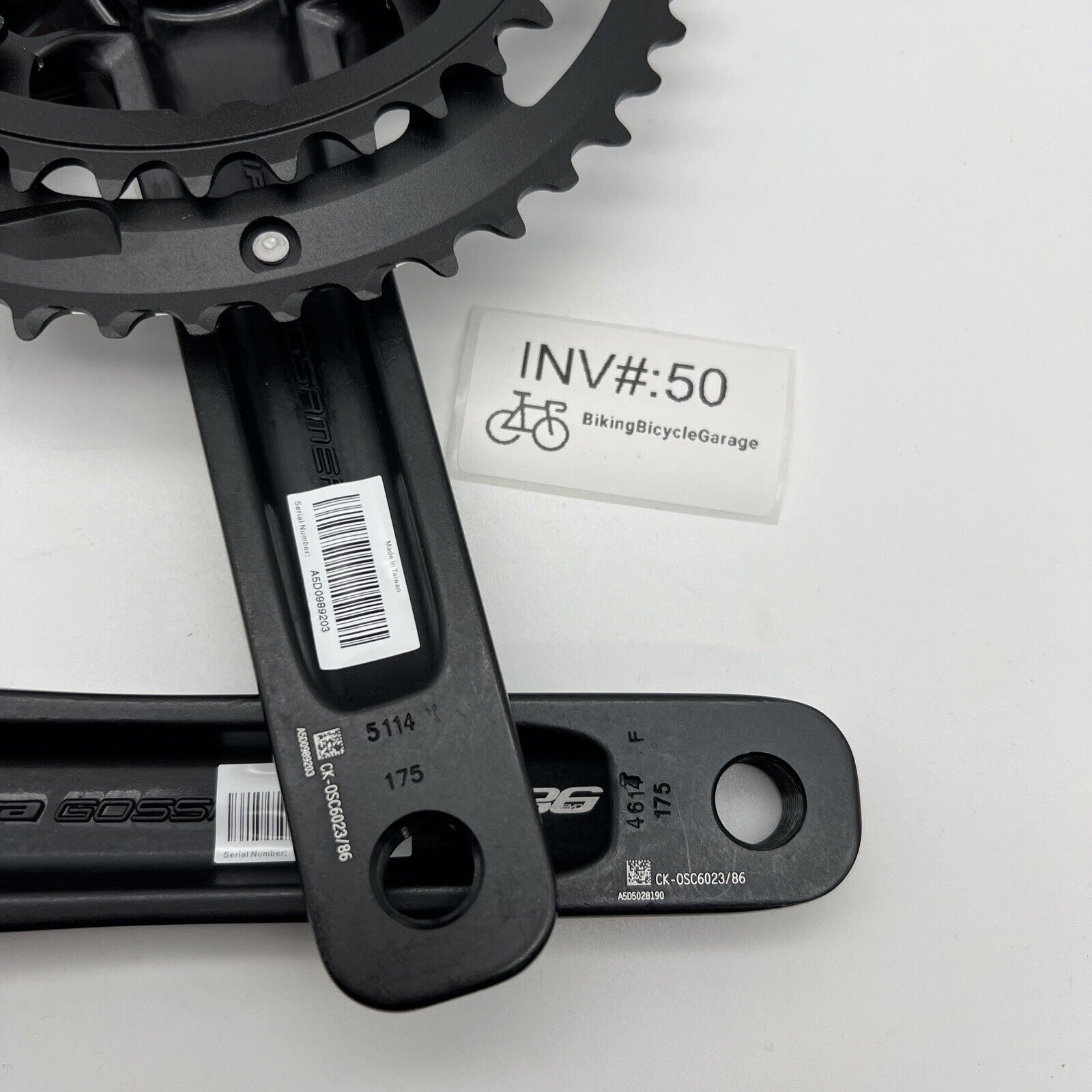 NEW FSA Gossamer Pro Compact Crankset 10/11-Speed 175mm ABS NEW FSA Gossamer Pro Compact Crankset 10/11-Speed 175mm ABS