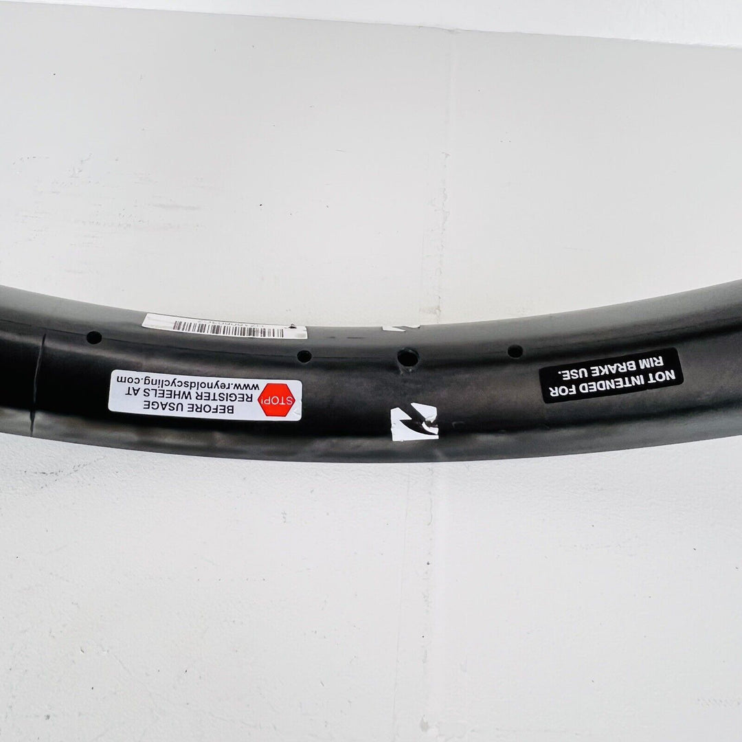 Reynolds 27.5” Carbon Rim Black, 27.5”/40mm 28 Holes 540g