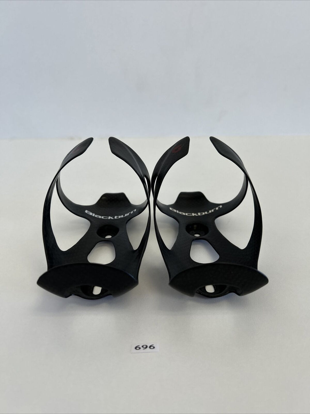 (2) Black Burn Carbon Water Bottle Cage