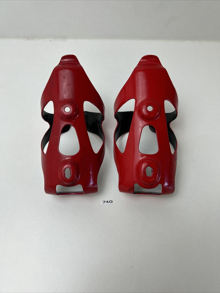 (2) Black Burn Carbon Water Bottle Cage