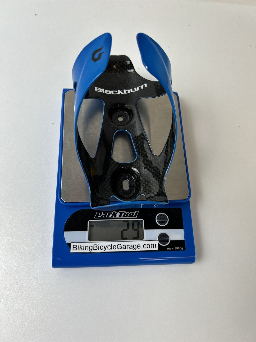 Black Burn Carbon Water Bottle Cage