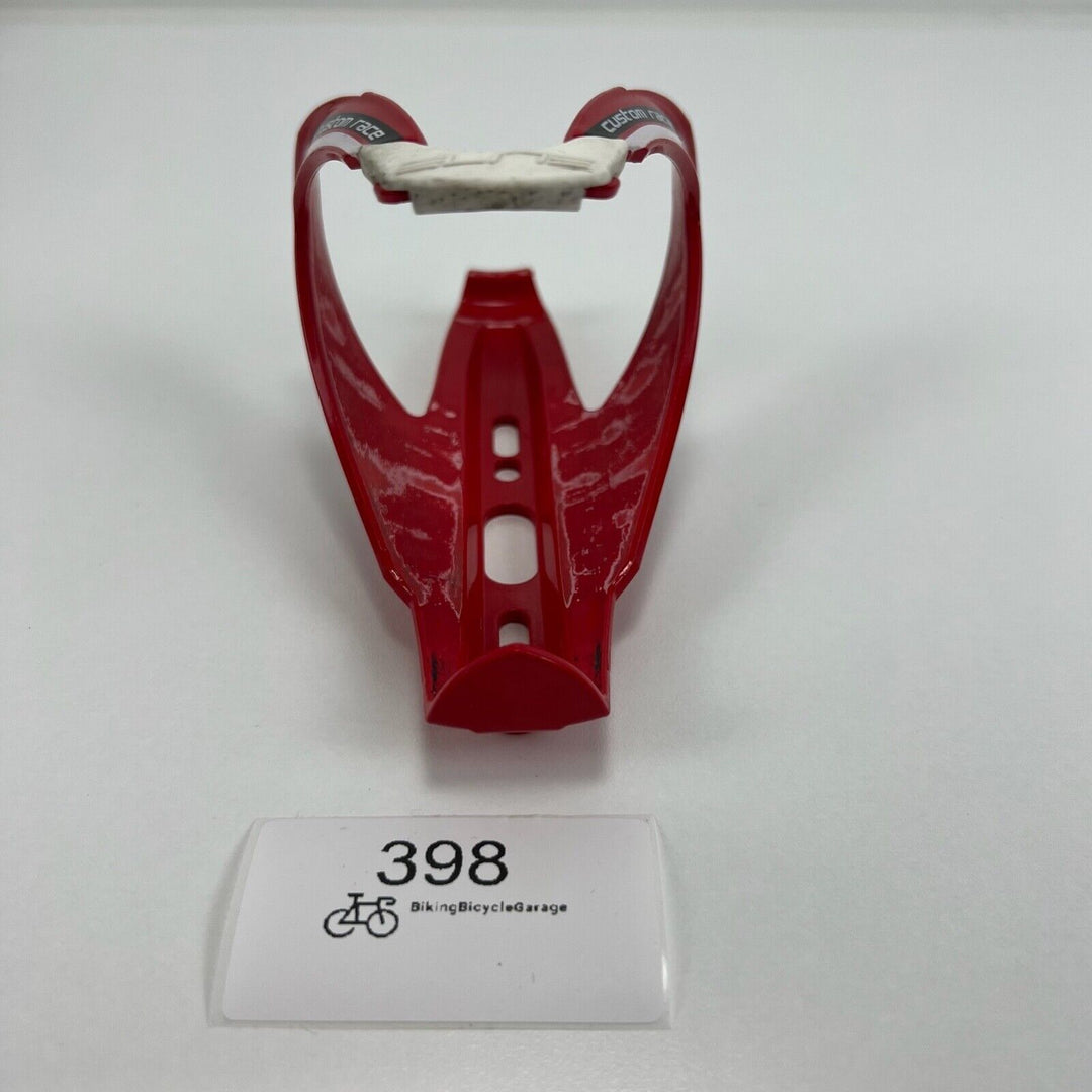 Elite Custom Race Road Bike MTB Bicycle Water Bottle Cage - Red