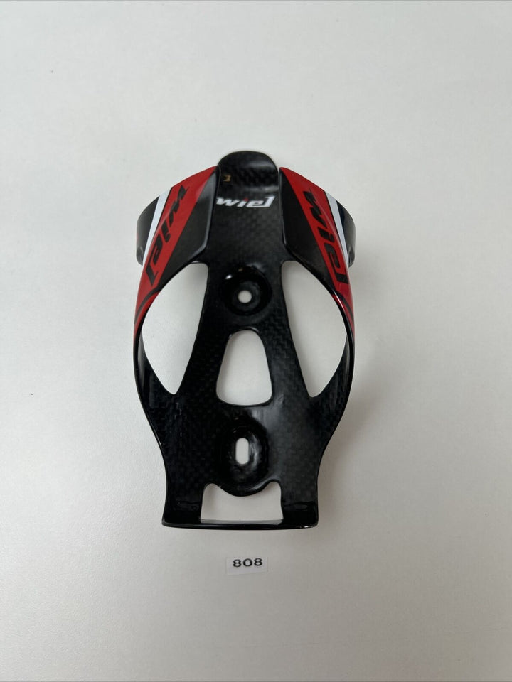 Wiel Black And Red Carbon Bottle Cage