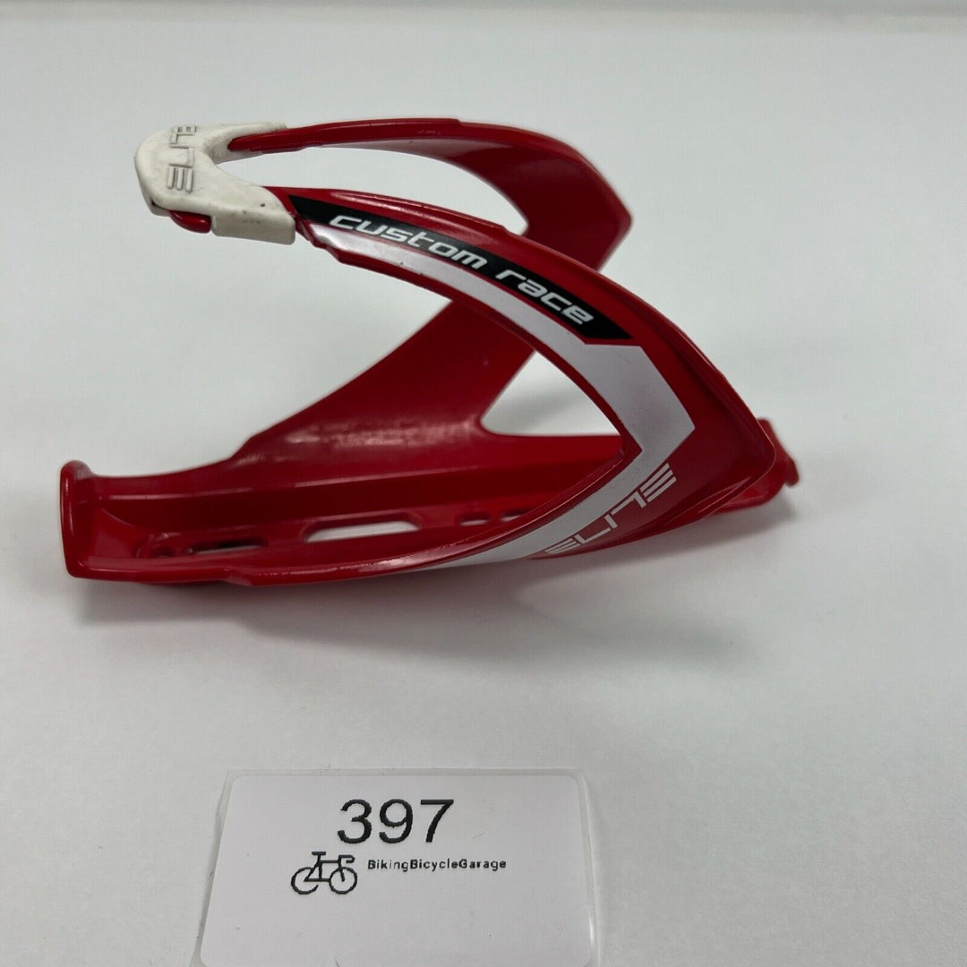 Elite Custom Race Road Bike MTB Bicycle Water Bottle Cage - Red