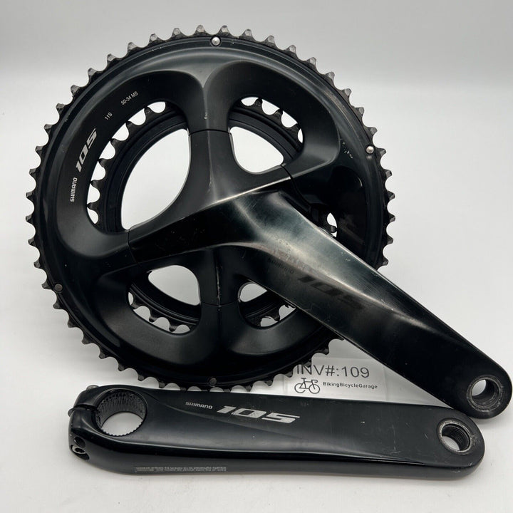 Shimano 105 FC-R7000 2x11-speed 50/34t Road Crankset 175mm