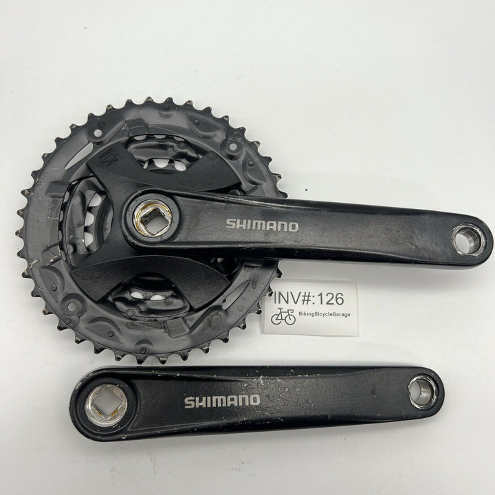 Shimano FC-MT100 2x9 Speed MTB Bike Crankset 40/30/22T 175mm