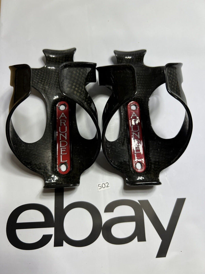 Pair Arundel Dave-O Carbon Bottle Cages 64g