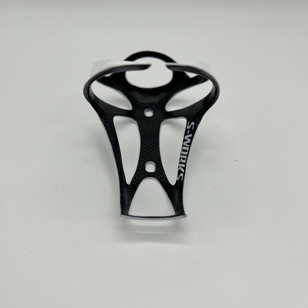 Specialized S-works Carbon Fiber Water Bottle Cage Gloss Back Ultra Lightweight