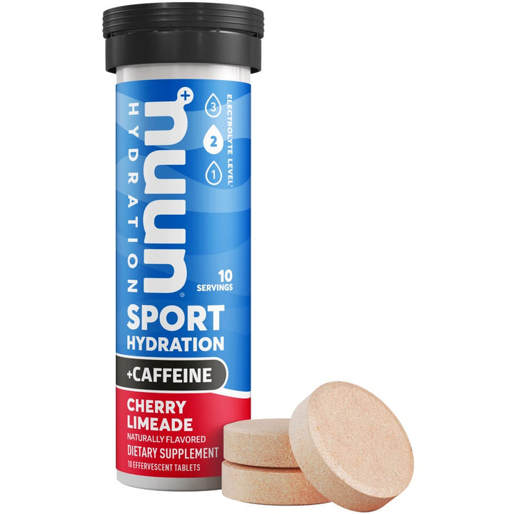 Nuun Sport 8-Pack Cherry Limeade + Caffeine