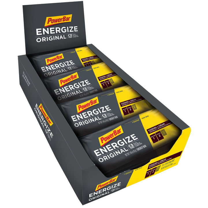 PowerBar Energize Original Bar 25ct Cookies & Cream