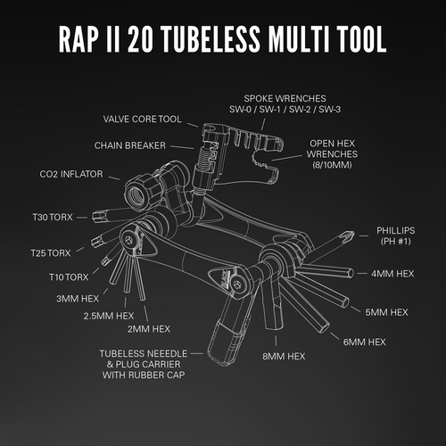Lezyne Rap II - 20 Tubeless