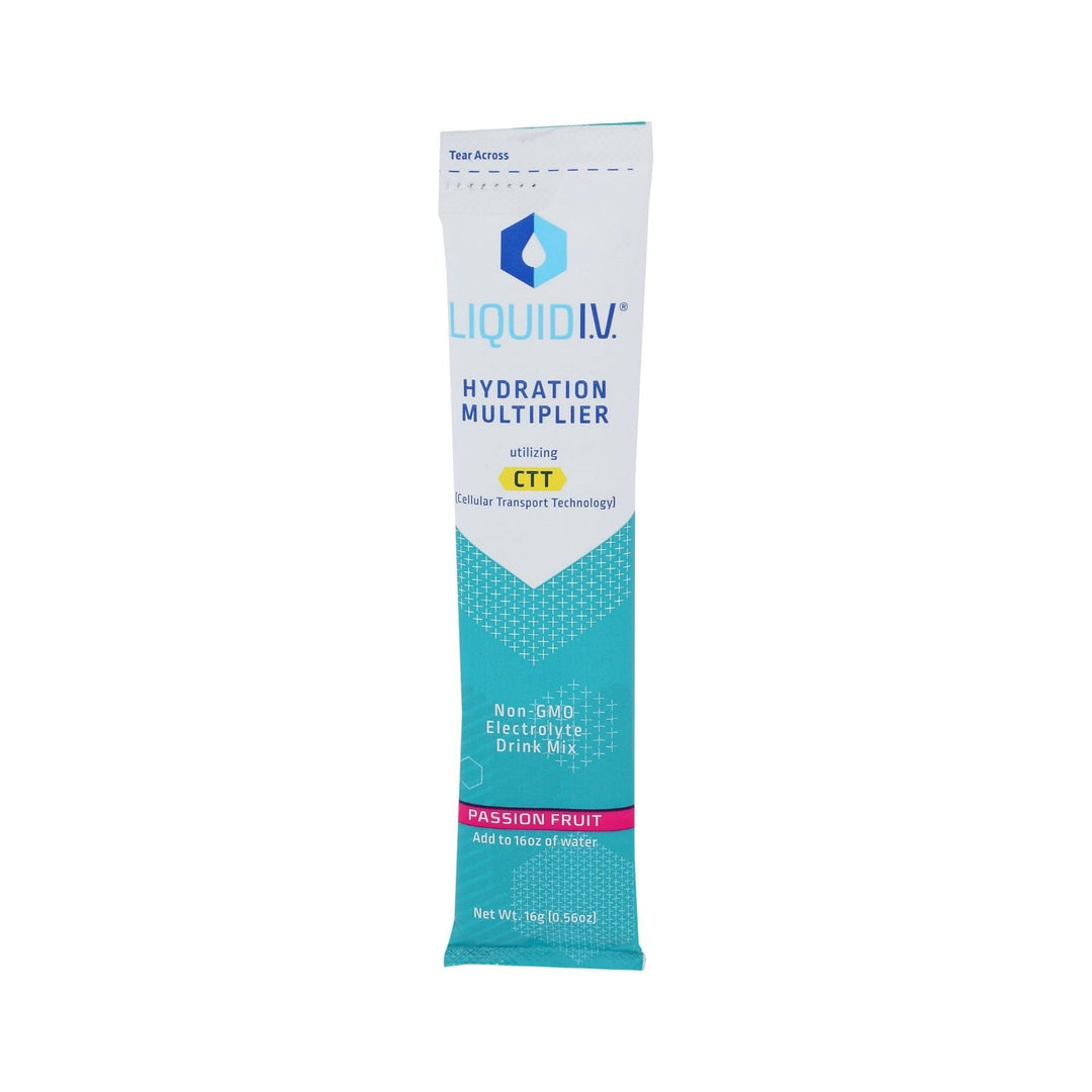 Liquid I.V. Hydration Multiplier 8ct Display Caddy Passion Fruit