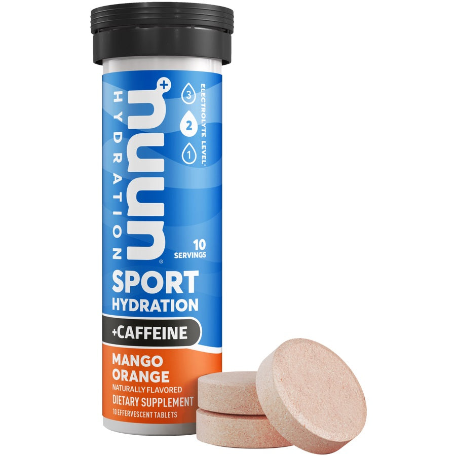 Nuun Sport 8-Pack Mango Orange + Caffeine