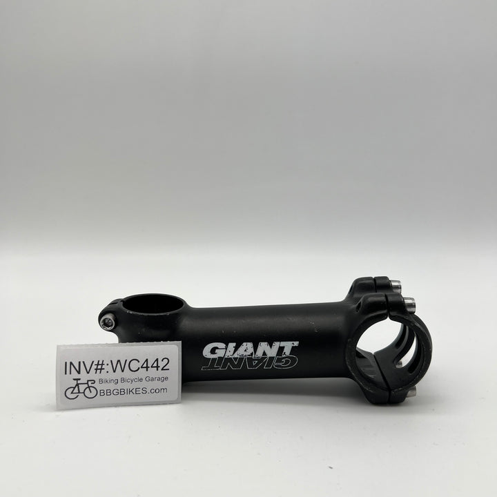 Giant Bike Stem 100mm +/- 7 degree 1 1/8” 26.0 mm black threadless Road MTB Used