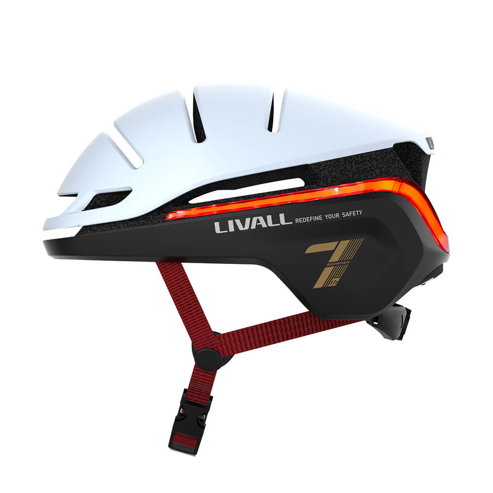 Livall EVO21 Smart Helmet 54-58cm Medium/Snow White