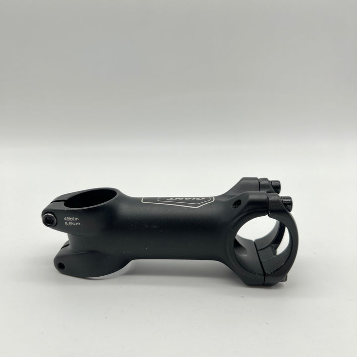 Giant bike stem 80mm +/- 6 degree 1 1/8” 31.8 mm black threadless Road MTB Used