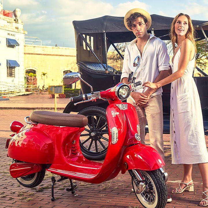 Aventura-X EV30 Electric Scooter Moped, Street Legal, 50mph, up to 70-mile range