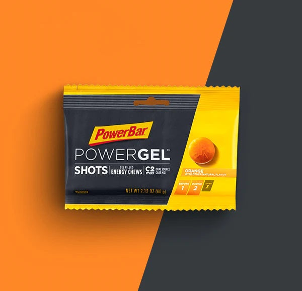 PowerBar PowerGel Shots 24ct Orange