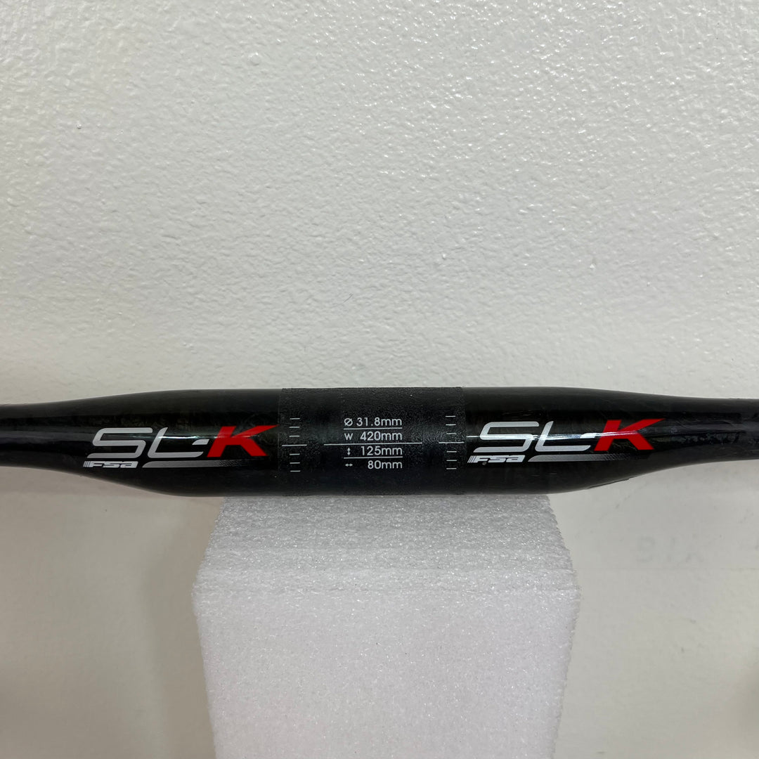 Used FSA SL-K Carbon Fiber Road Handlebar, 31.8mm, 42cm, 232g