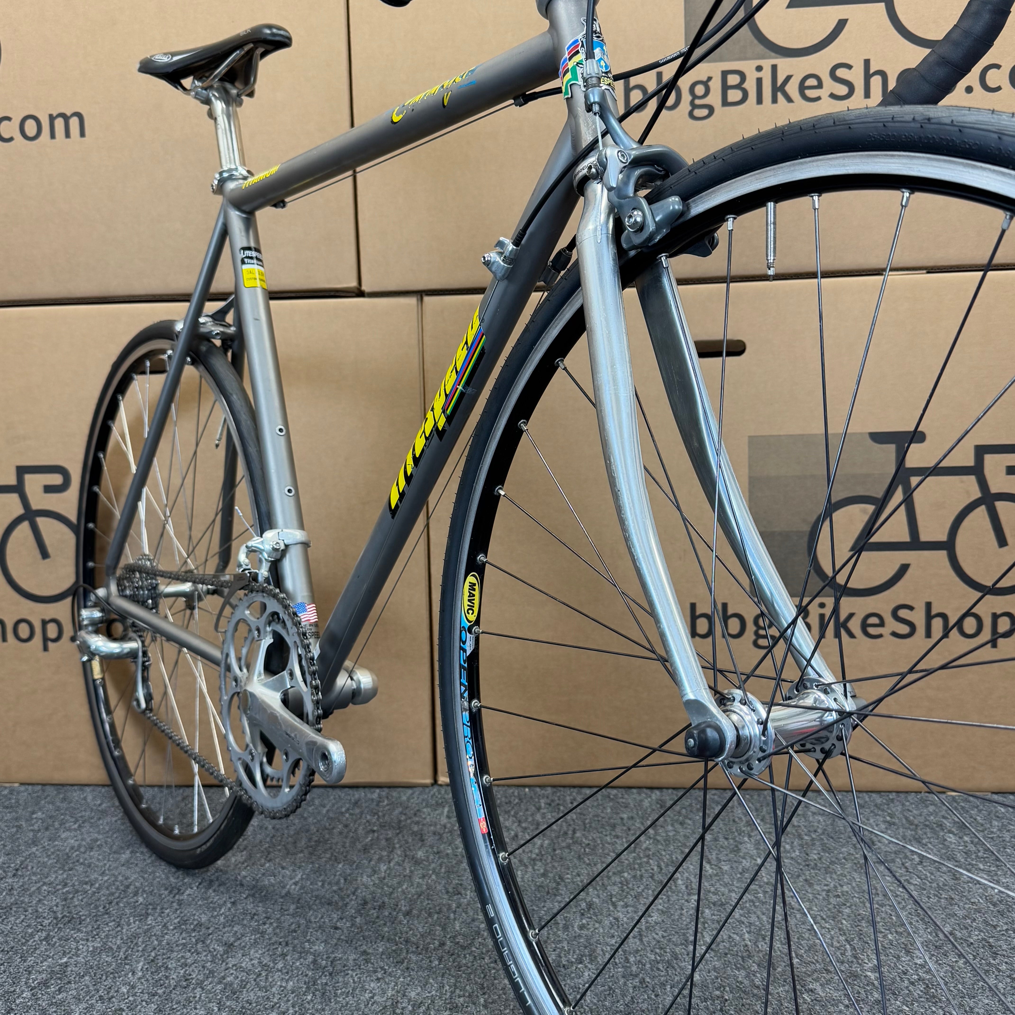Litespeed catalyst チタニウム　ロードバイク 54cm LITESPEED Catalyst Titanium Shimano 600 San Marco Road