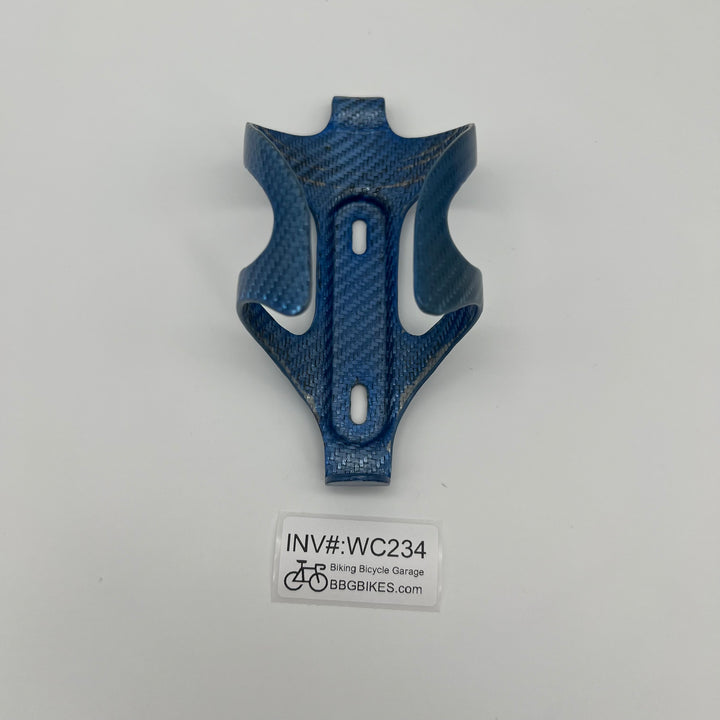 Blue Fiber Glass Water Bottle Cage