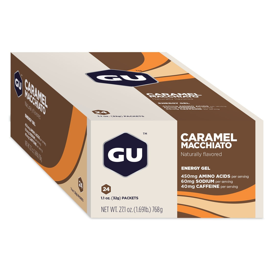 GU Energy Gels 24ct Box Caramel Macchiato