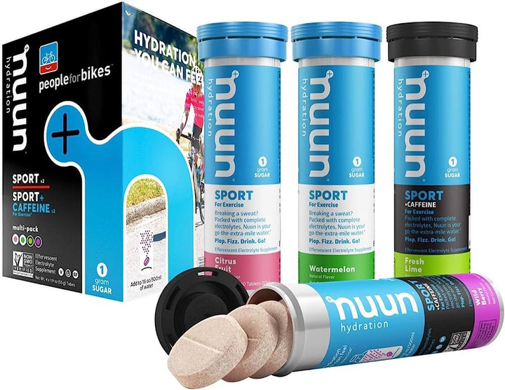 Nuun Sport 4-Pack Mixed People for Bikes