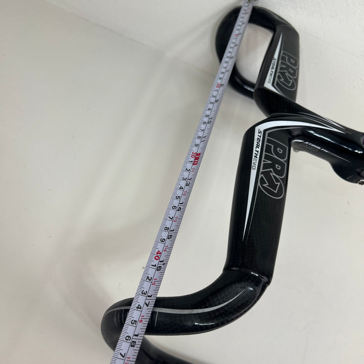 Used Pro Vibe Stealth EVO Carbon Fiber Barstem Handlebar, 112mm, 44cm, 372g