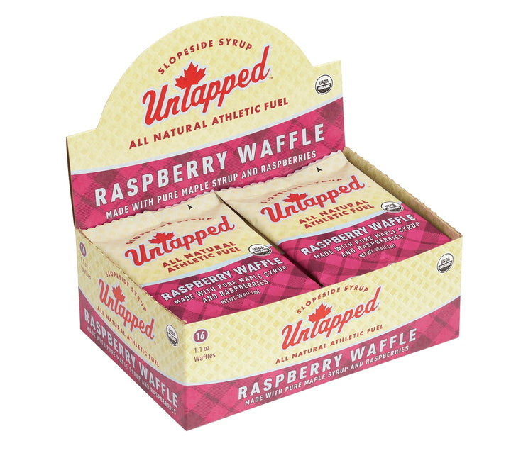 UnTapped Waffles 16ct Box Raspberry