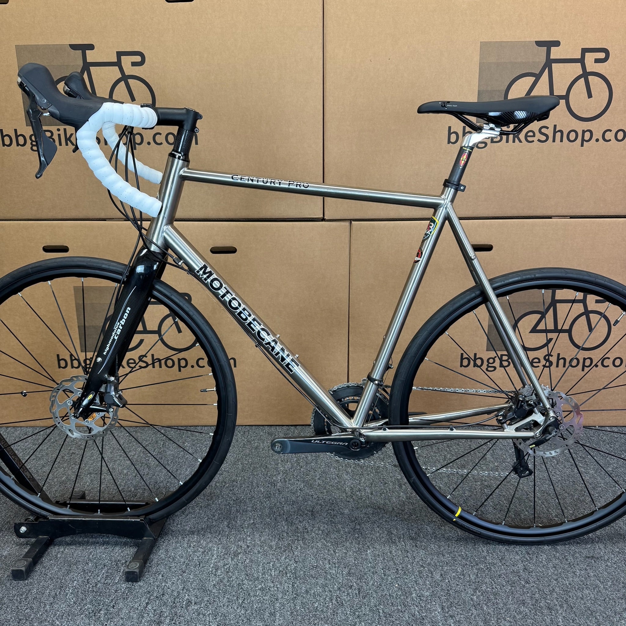 Used Motobecane Century Pro Ti Disc, Titanium Road / Gravel Bike