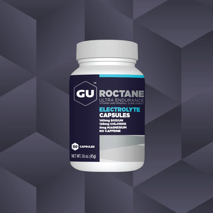 GU Roctane Electrolyte Capsules 50ct Bottle