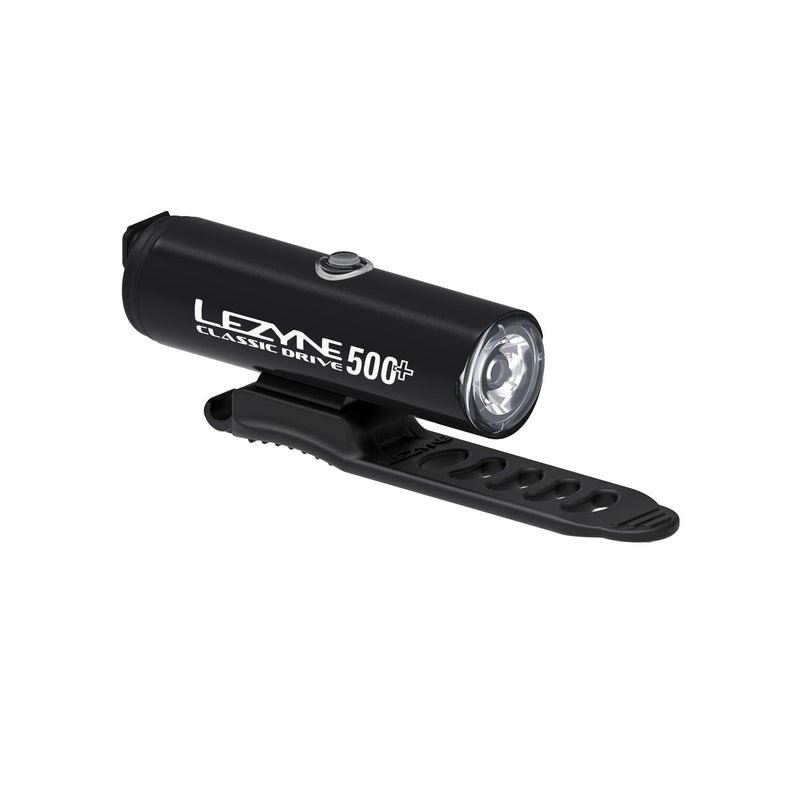Lezyne Classic Drive 500+ Front Headlight, Satin Black