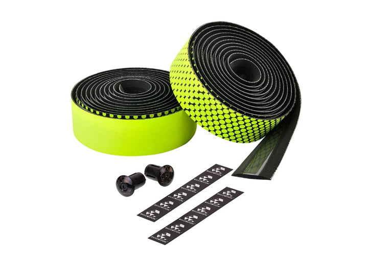 Ciclovation Leather Touch Bar Tape Fusion Neon Yellow