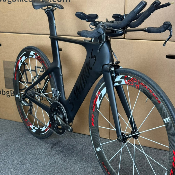 Used Specialized S-Works Shiv TT, Carbon Fiber Triathlon Bike-2015, Small 50cm
