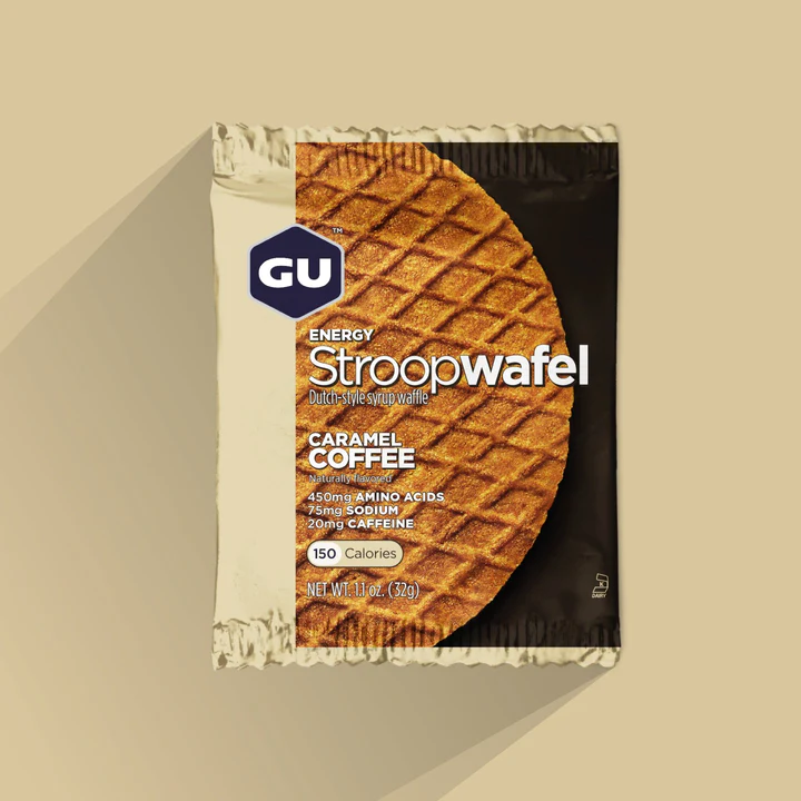 GU Energy Stroopwafel, 16 Pkt Box Caramel Coffee