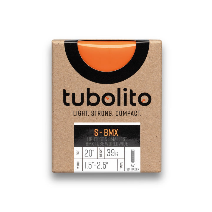 Tubolito S-Tubo BMX 20 x 1.5-2.5" Tube 40mm Shrader Orange