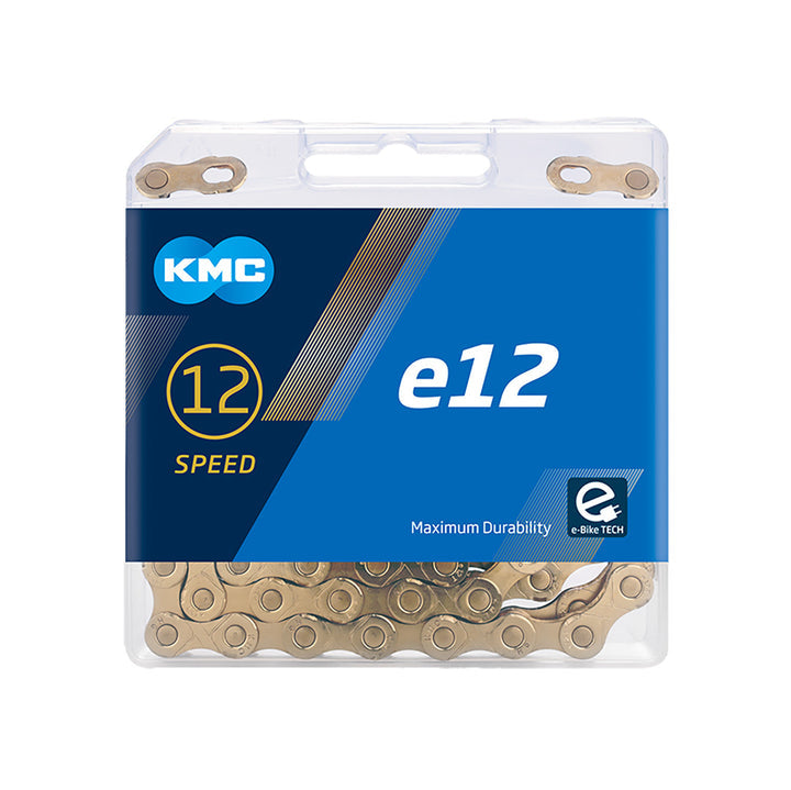 KMC e12 Speed eBike 136L Chain Ti Gold
