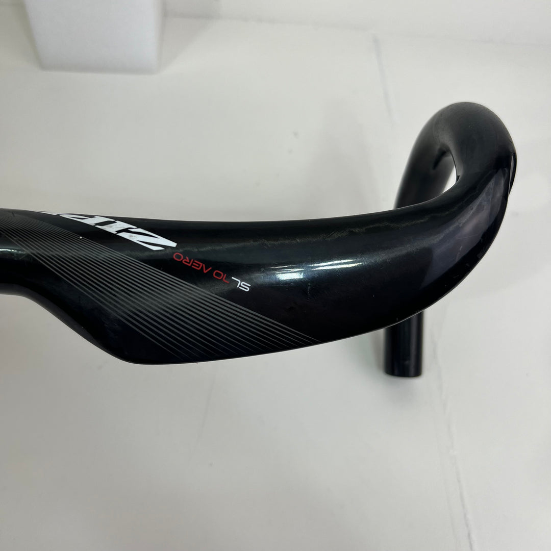 Used Zipp SL-70 Aero Carbon Fiber Compact Road Handlebar, 31.8mm, 42cm, 247g