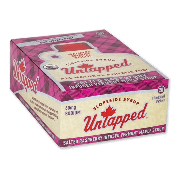 UnTapped Energy Gel 20ct Box Salted Raspberry