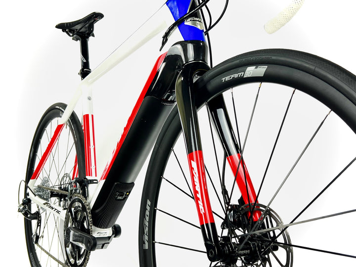 Fantic Passo Giau, Carbon Fiber Road E-Bike, 11-Speed SRAM Force, 22 Pounds! Size: Large, MSRP:$5,000 634