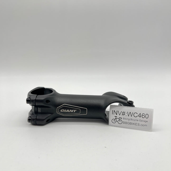 Giant bike stem 100mm +/- 6 degree 1 1/8” 31.8 mm black threadless Road MTB Used