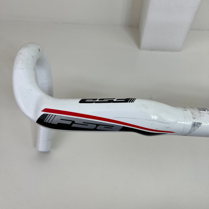 Used FSA K-Wing Carbon Fiber Road Handle Bar, 31.8mm, 44cm, 293g